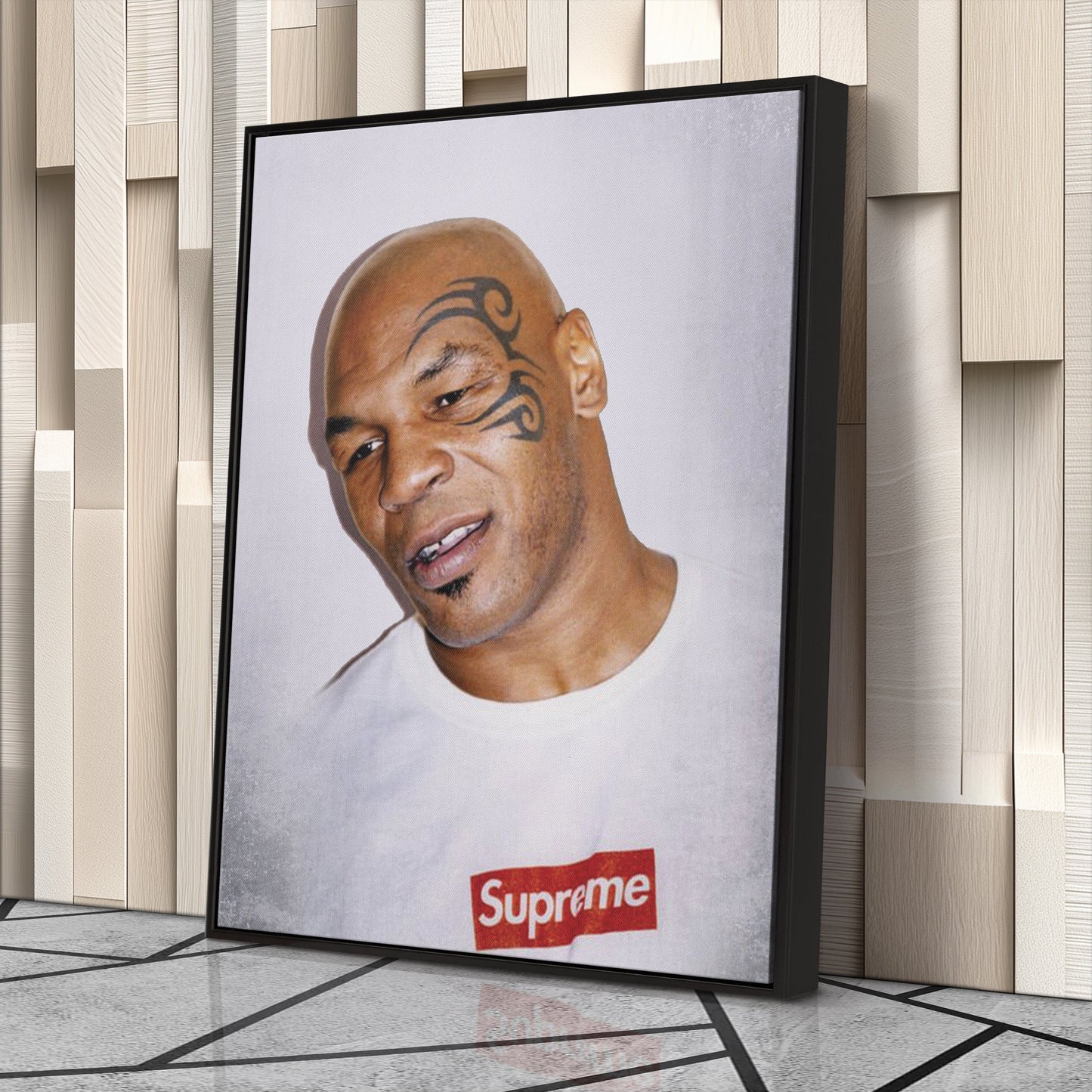 Mike Tyson Canvas Boxing Champion Wall Art