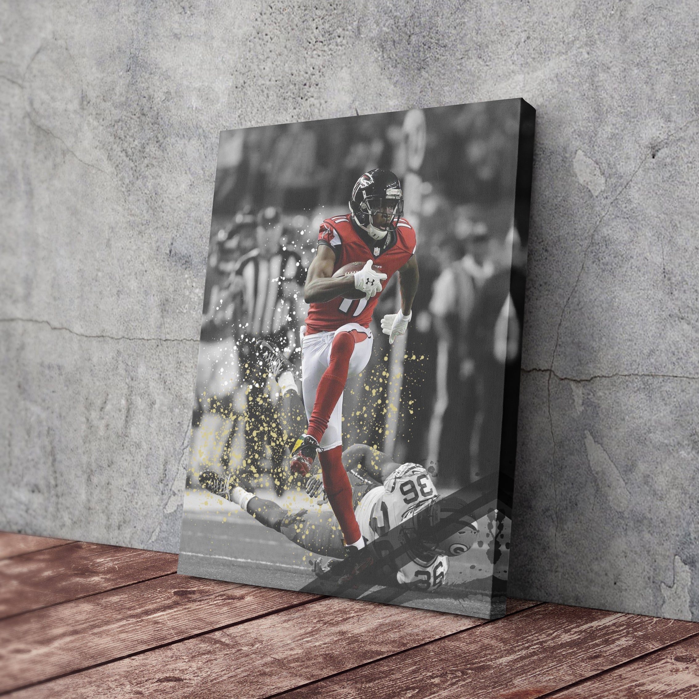 2016 NFC Championship Atlanta Falcons Canvas Wall Art
