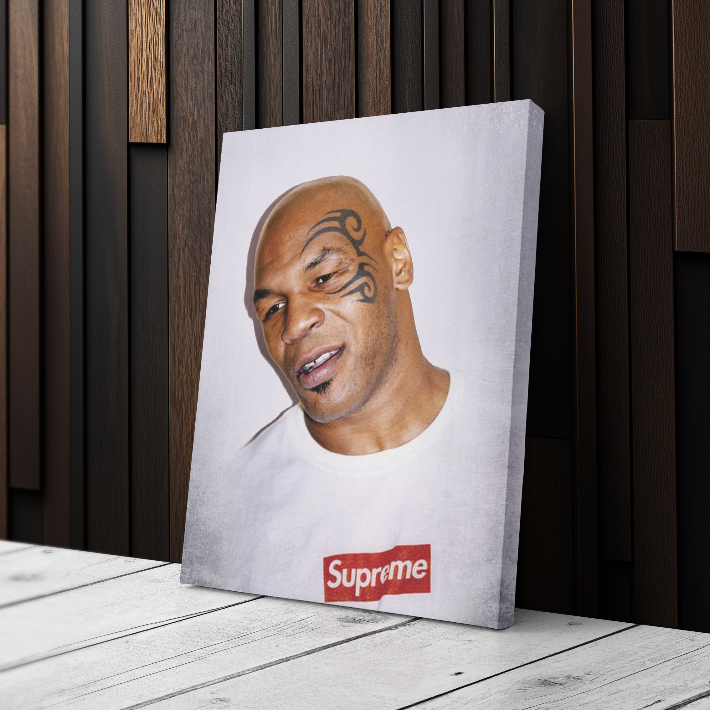 Mike Tyson Canvas Boxing Champion Wall Art