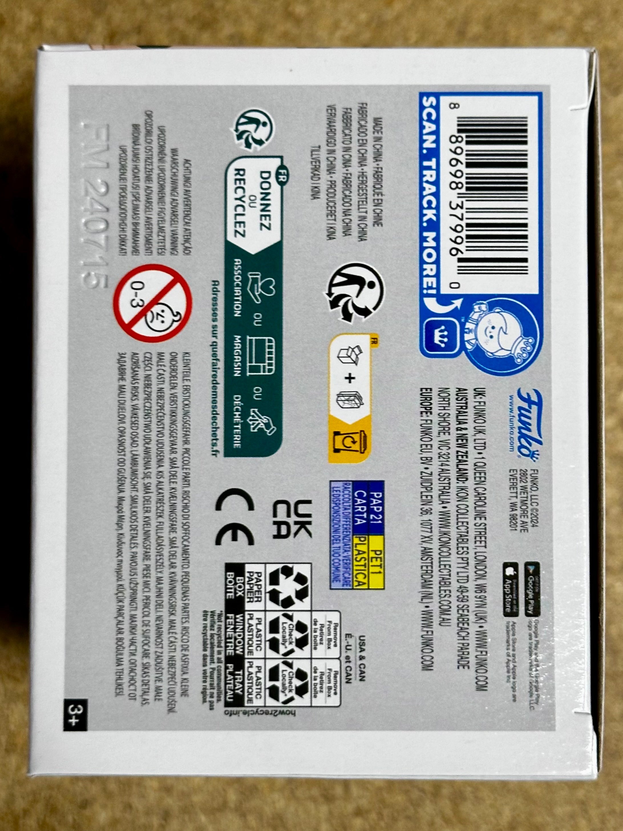 Funko Pop MLB All-Star Mike Trout #08 Los Angeles (LA) Angels Baseball 2024