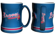 Atlanta Braves Logo Relief Coffee Mug