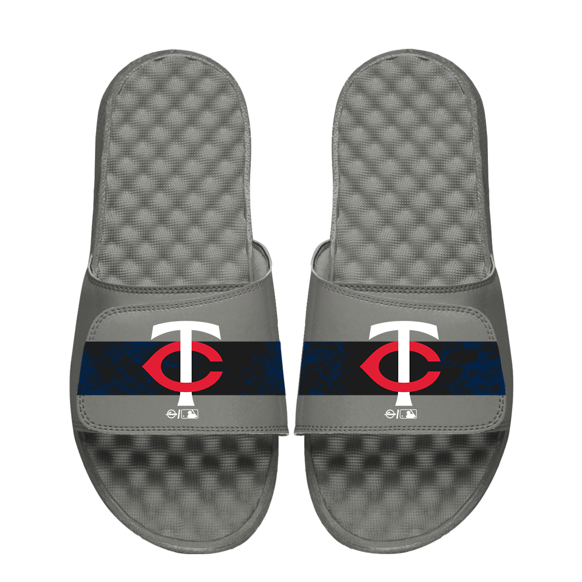 Minnesota Twins Distressed Slides
