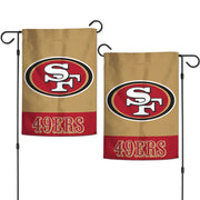 San Francisco 49ers Applique 12.5" x 18" Garden Flag