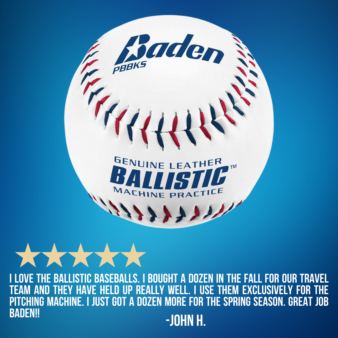 Ballistic Baseballs (One Dozen)