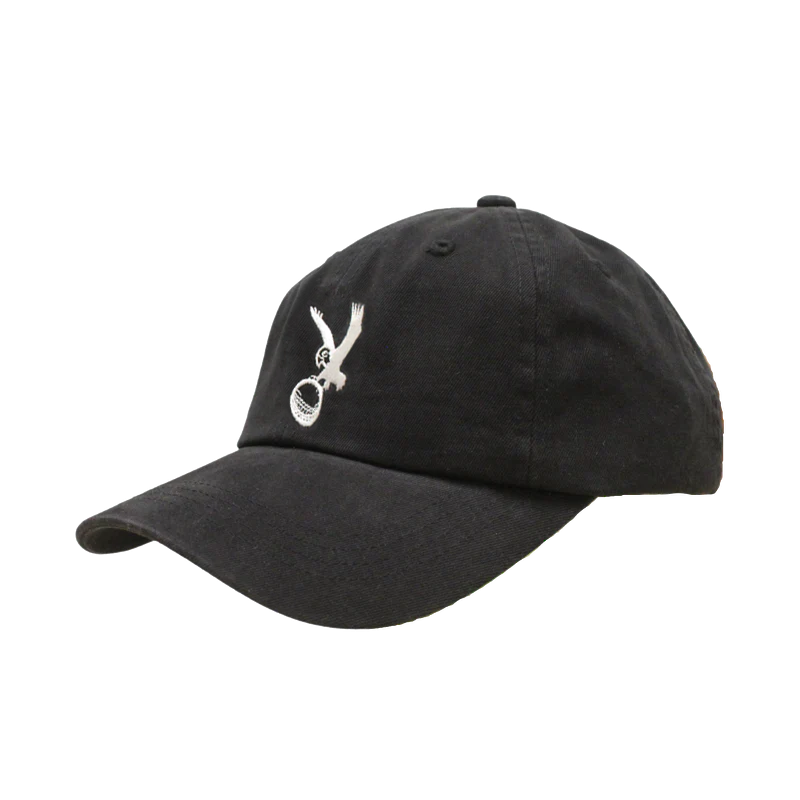 Baseball Hat with Black Icon