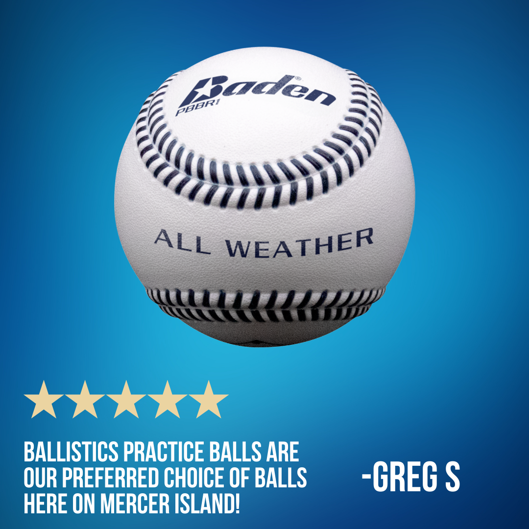 All Weather Ballistic Practice Baseball (One Dozen)