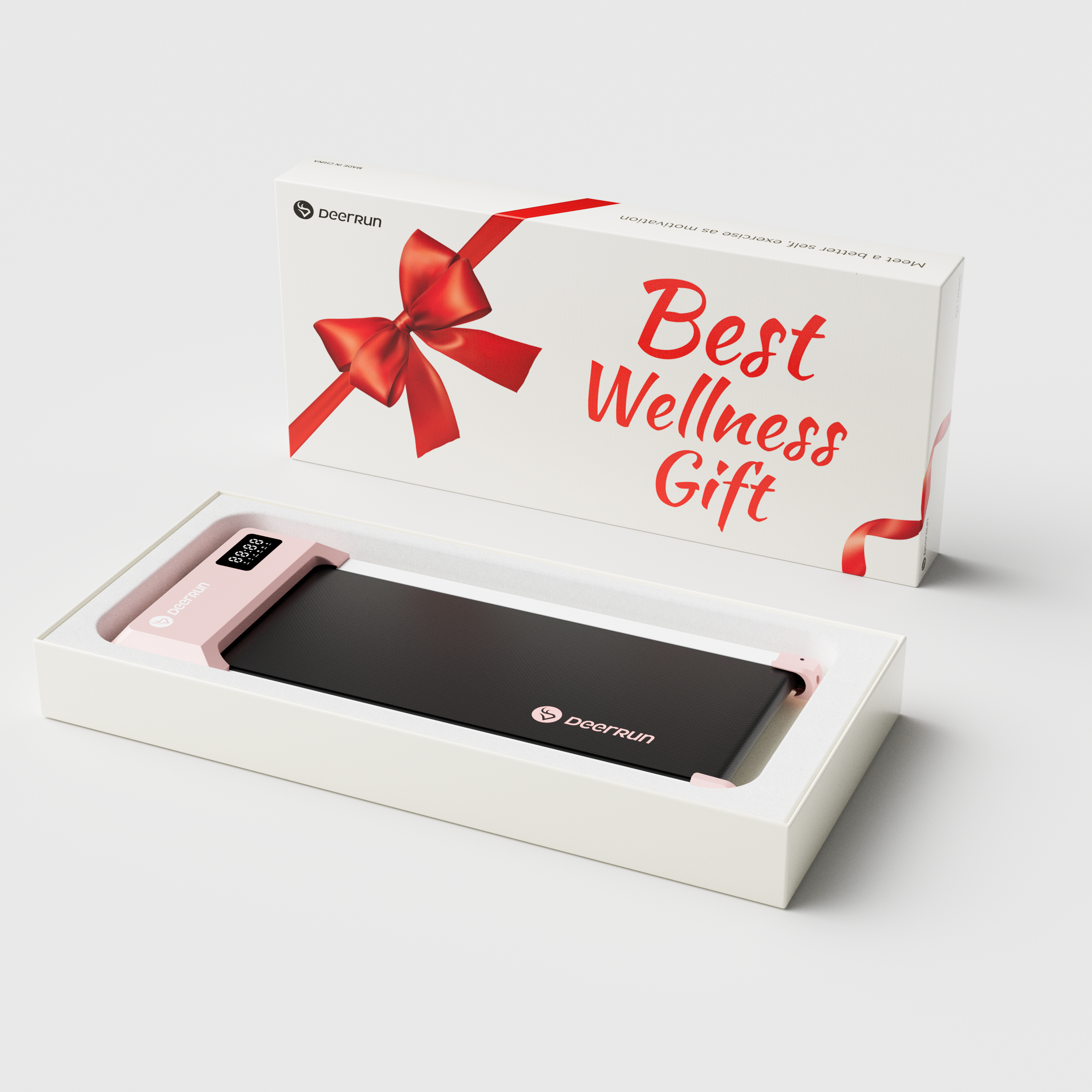 DeerRun Q1 Urban Mini Under-Desk Treadmill with Remote Control