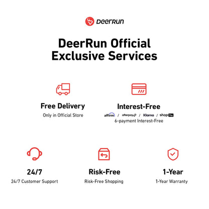 DeerRun A5 Pro Smart 2-in-1 Folding Treadmill