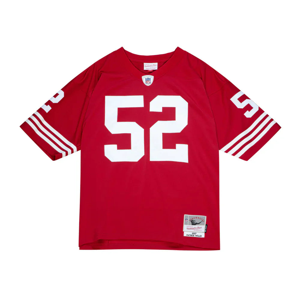 Men's Willis Scarlet San Francisco 49ers 1990 Legacy Player Jersey