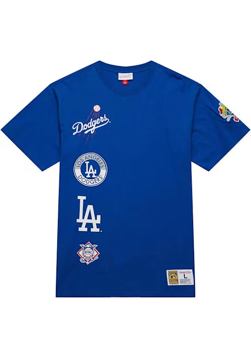 MLB Los Angeles Dodgers Blue Double Clutch Premium T-Shirt