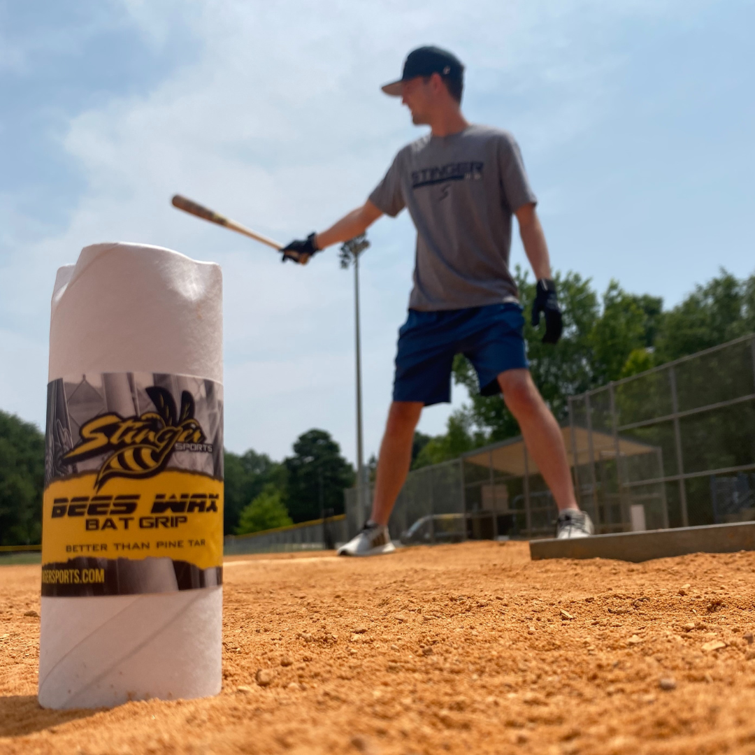 Bees Wax Bat Grip (better Than Pine Tar)