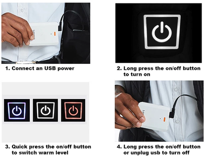 Lightweight Heated Golf Vest with Battery Pack - Golfer Paradise