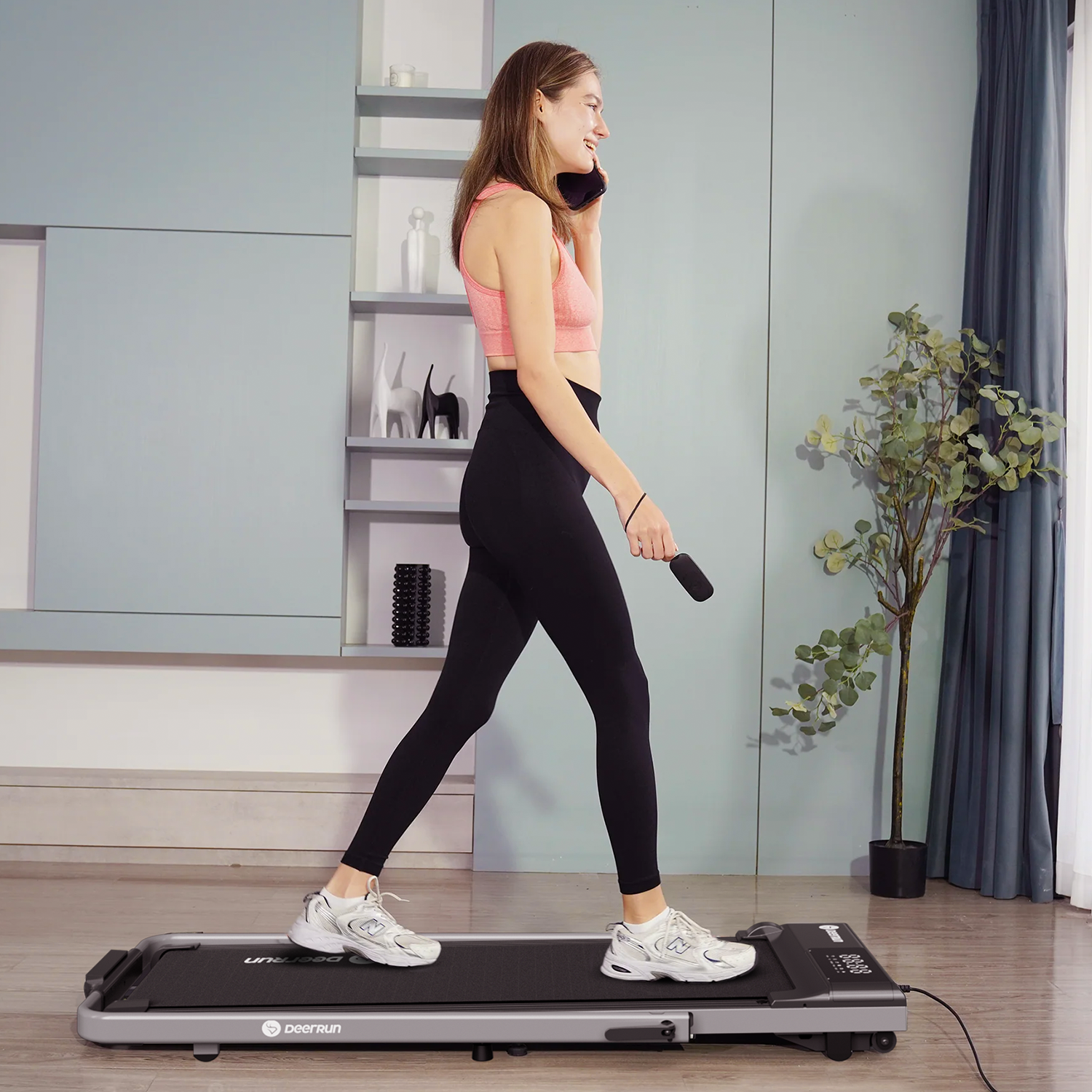 DeerRun® A5 Pro Smart 2-in-1 Folding Treadmill