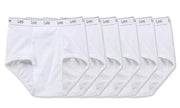 6-Pack Lee Men's Cotton Tag-Free Classic Brief