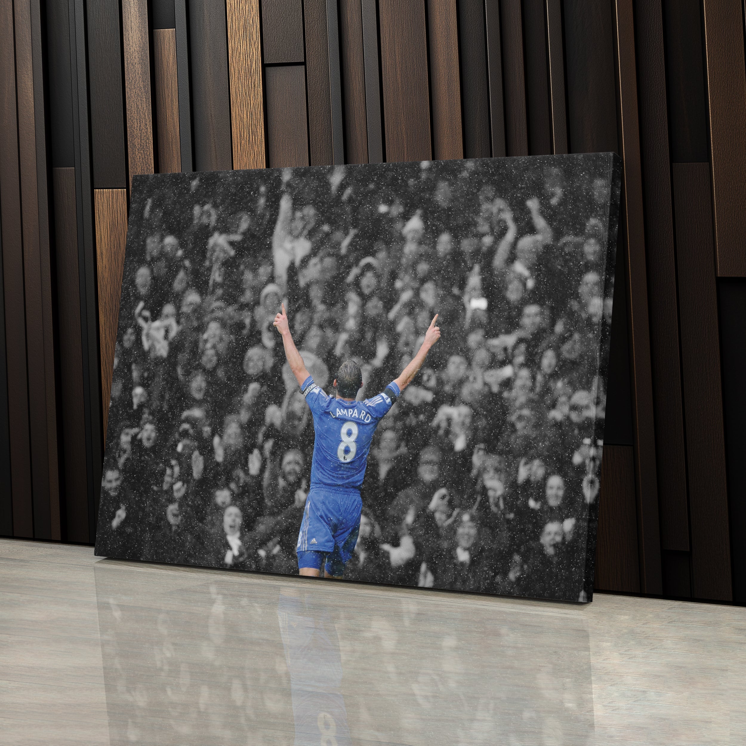 Chelsea FC Soccer Legend Frank Lampard Canvas for Man Cave