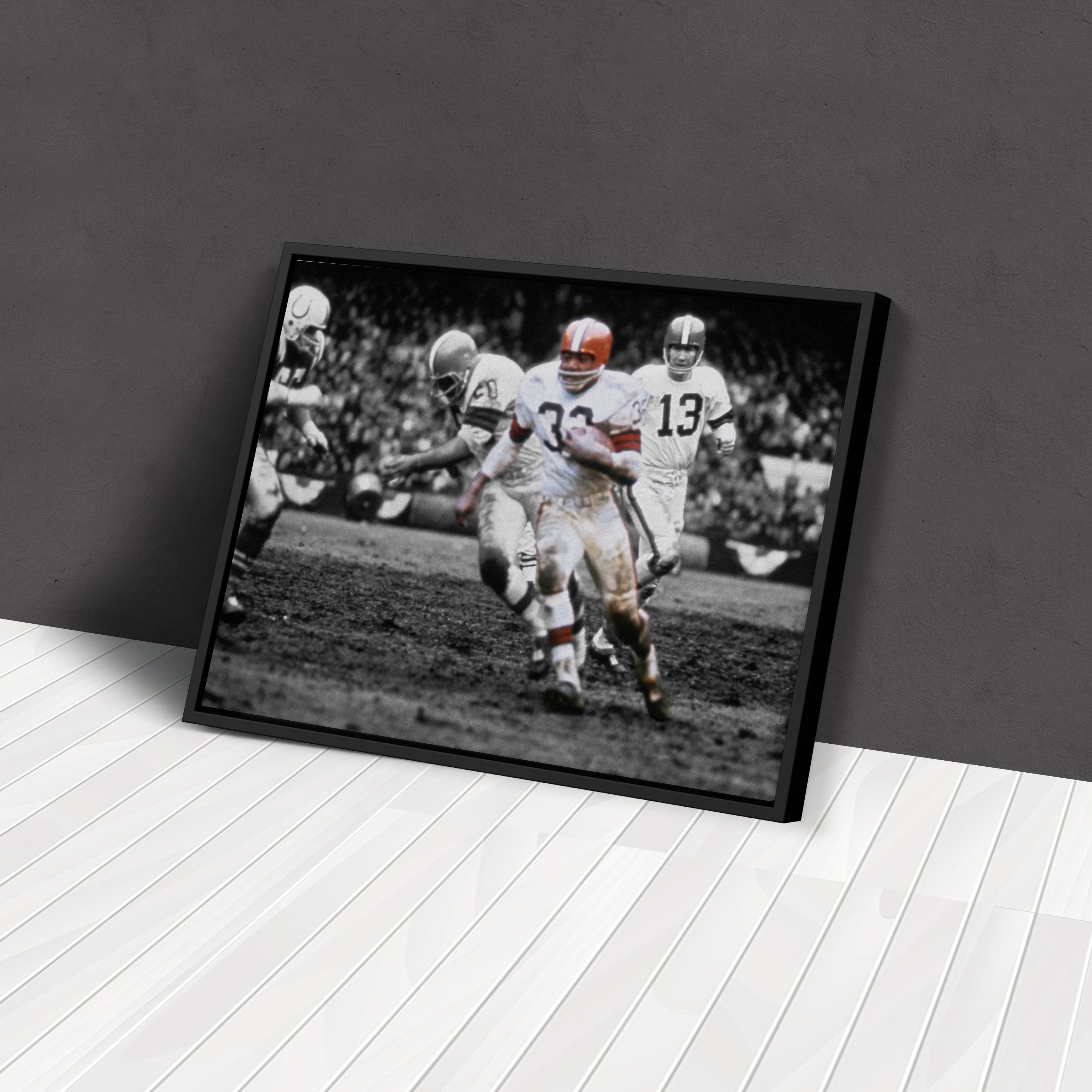 1964 NFL Championship Cleveland Browns Canvas Wall Art