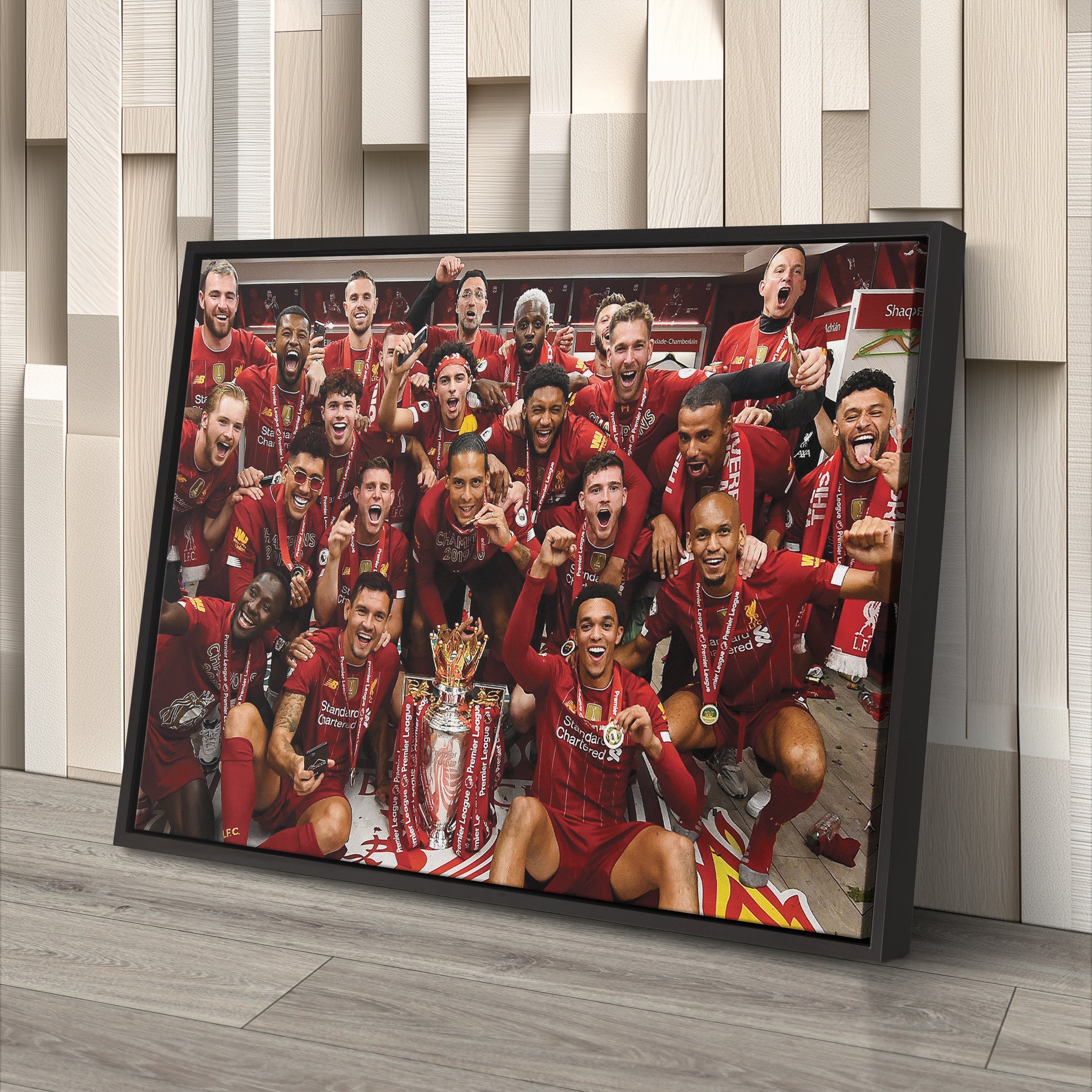 Liverpool Champions Canvas Wall Art