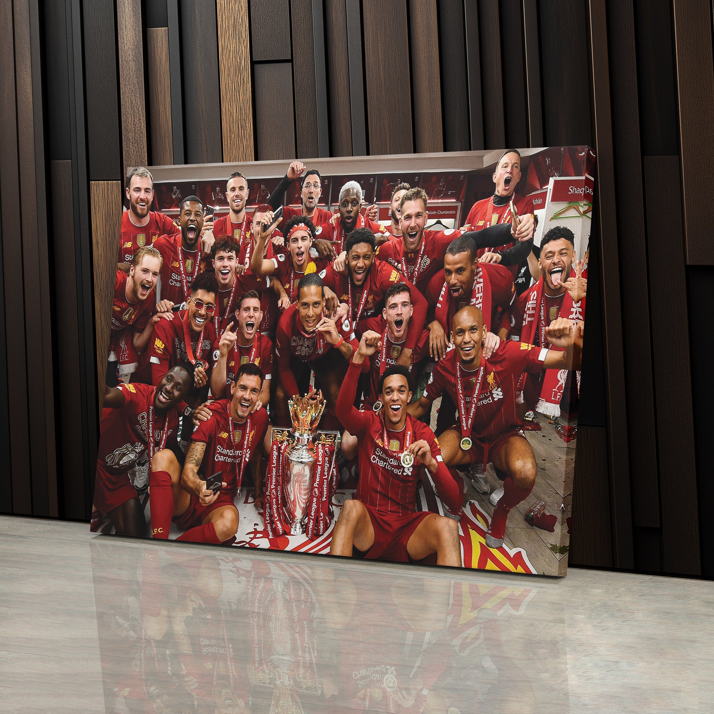 Liverpool Champions Canvas Wall Art