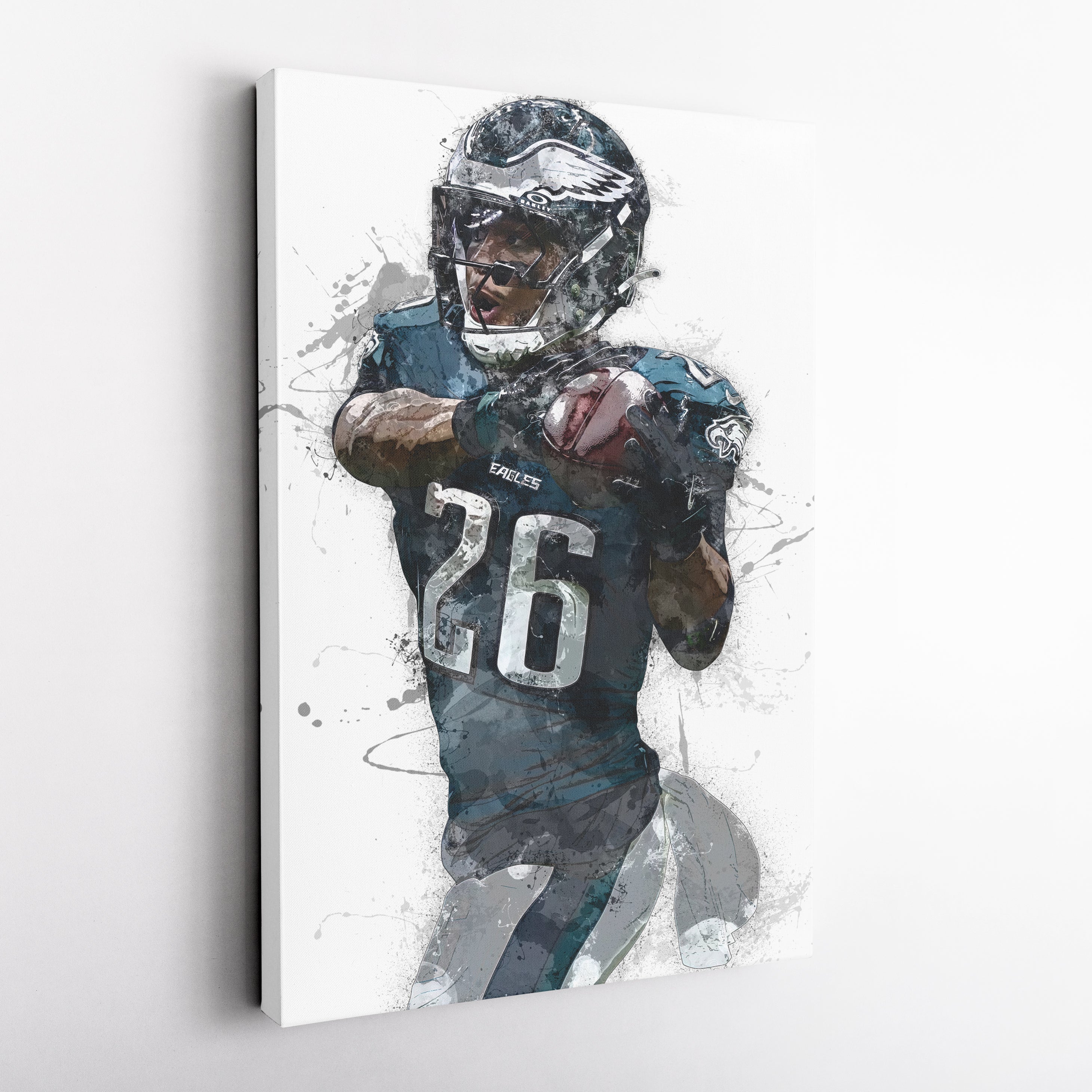 Philadelphia Eagles Saquon Barkley Canvas Wall Decor
