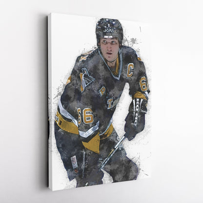 Mario Lemieux Canvas Art – Pittsburgh Penguins Wall Decor