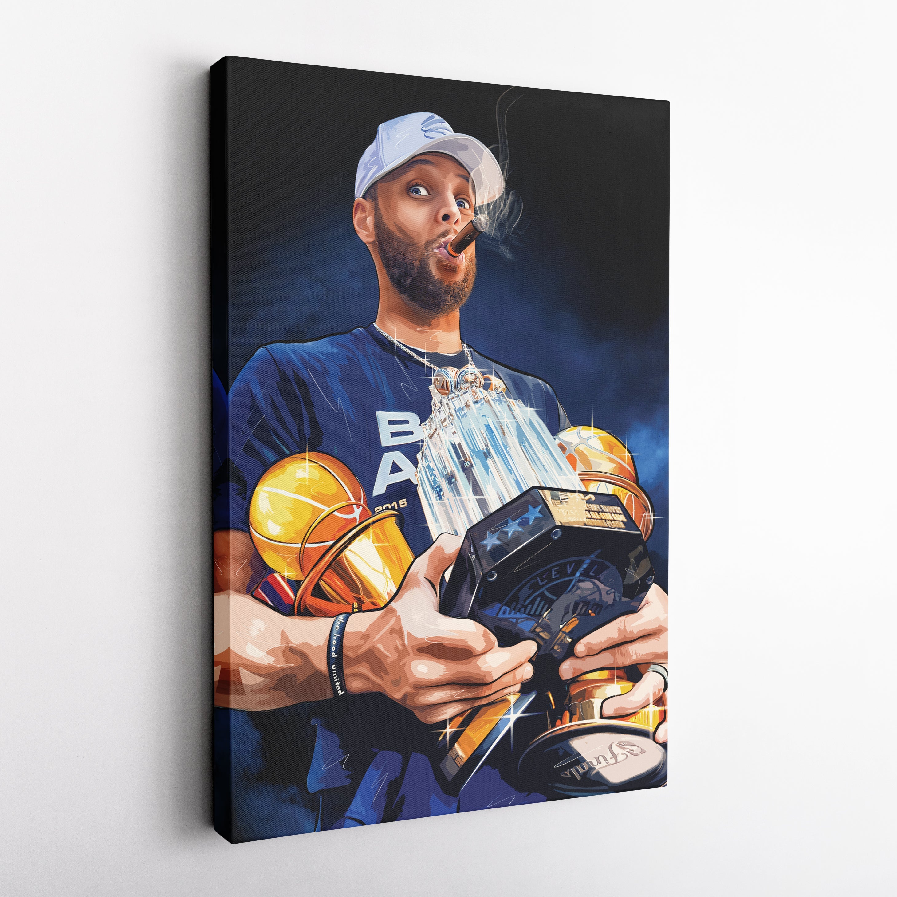 NBA Stephen Curry Canvas Wall Art for Kids Decor