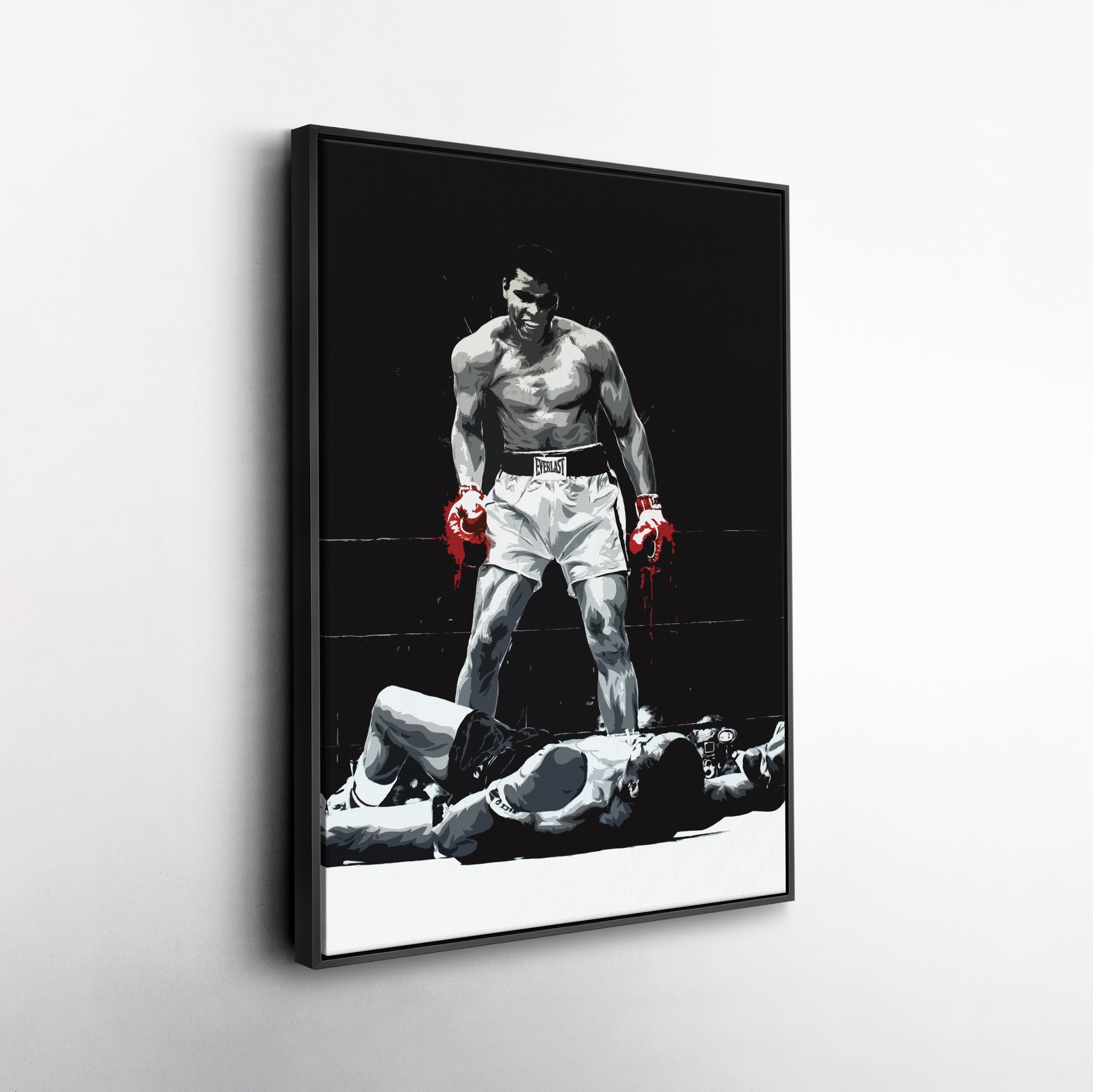 Muhammad Ali Boxing Canvas Wall Art