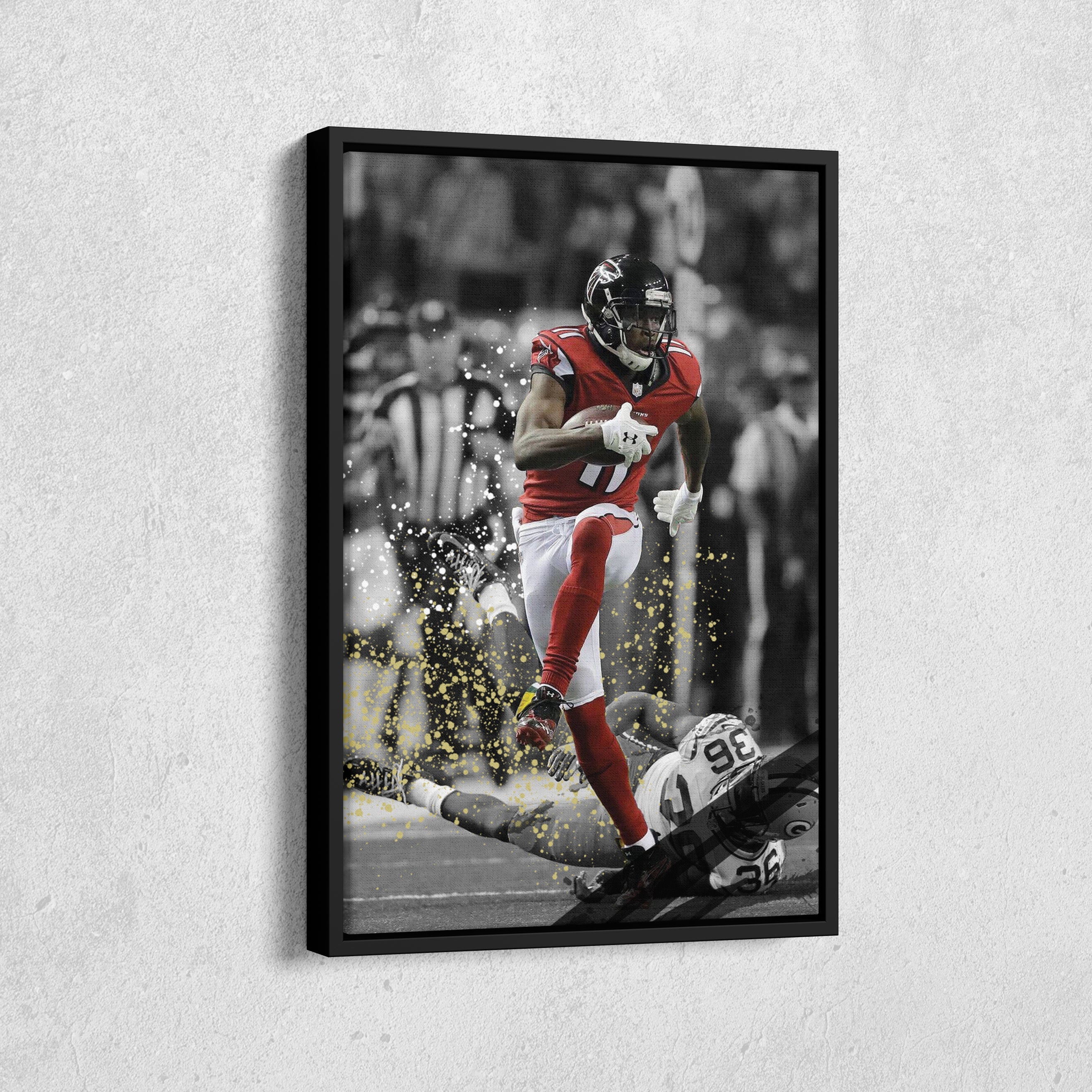 2016 NFC Championship Atlanta Falcons Canvas Wall Art