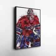 Patrick Roy Canvas Art – Montreal Canadiens Wall Decor