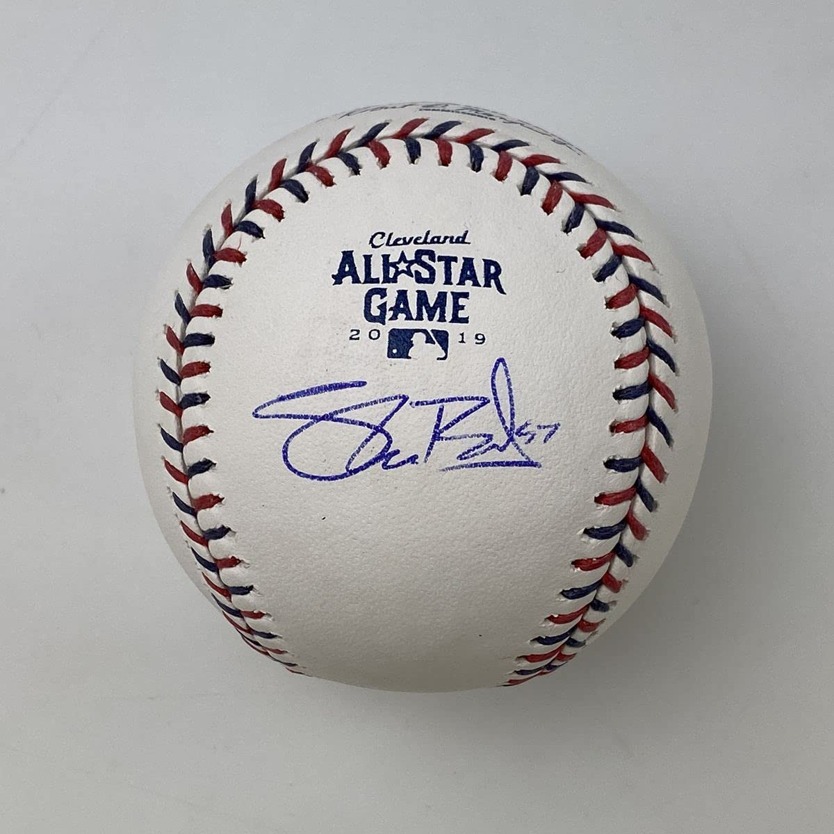 Autographed Shane Bieber 2019 MLB All-Star Game Rawlings Official ROML JSA