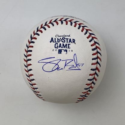 Autographed Shane Bieber 2019 MLB All-Star Game Rawlings Official ROML JSA