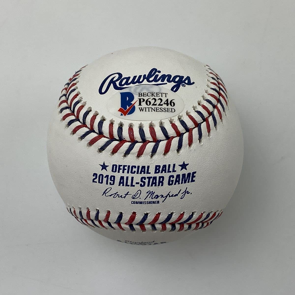 Autographed Shane Bieber 2019 MLB All-Star Game Rawlings Official ROML JSA