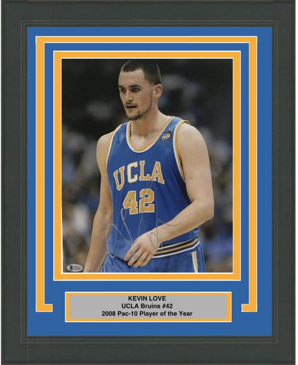 Kevin Love Autographed Framed UCLA Bruins 11x14 Photo