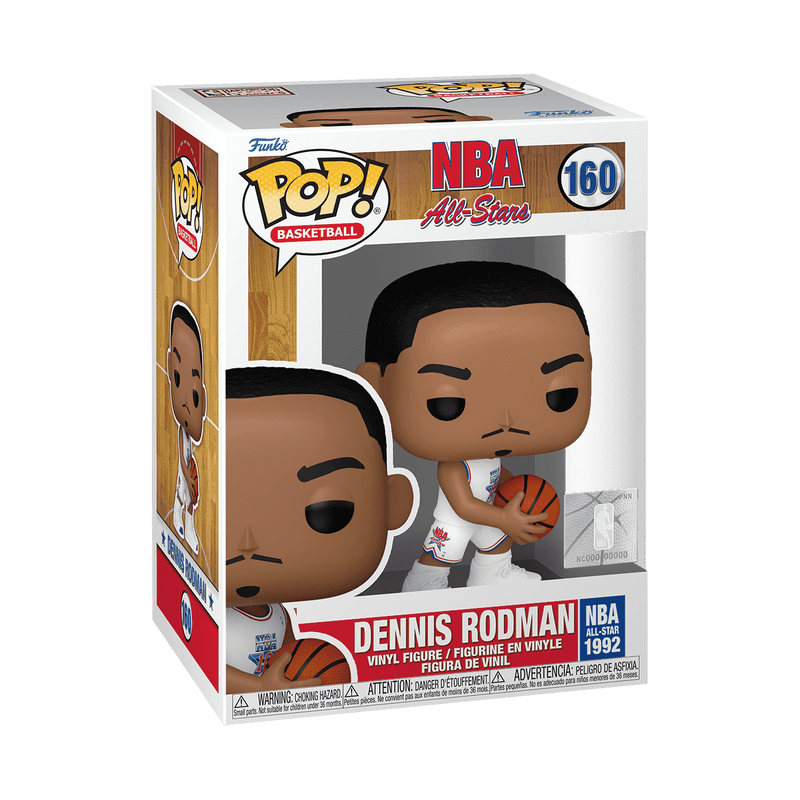 Funko POP! NBA: Legends - Dennis Rodman 1992 (all Star Uniform) Vinyl Figure