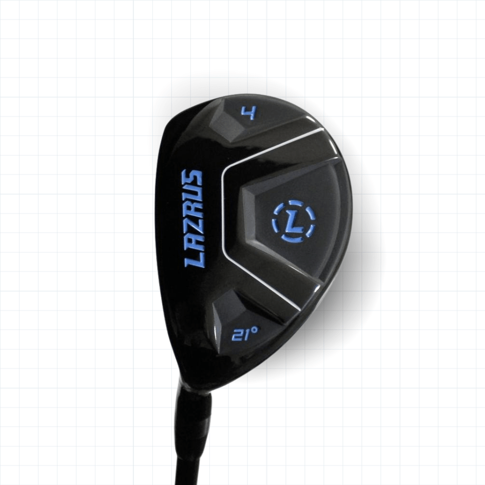 Lazrus Golf 11 pc Set - LAZ2 Driver, 3W, 4H, 6-PW Irons, 52° Wedge, Putter & Bag