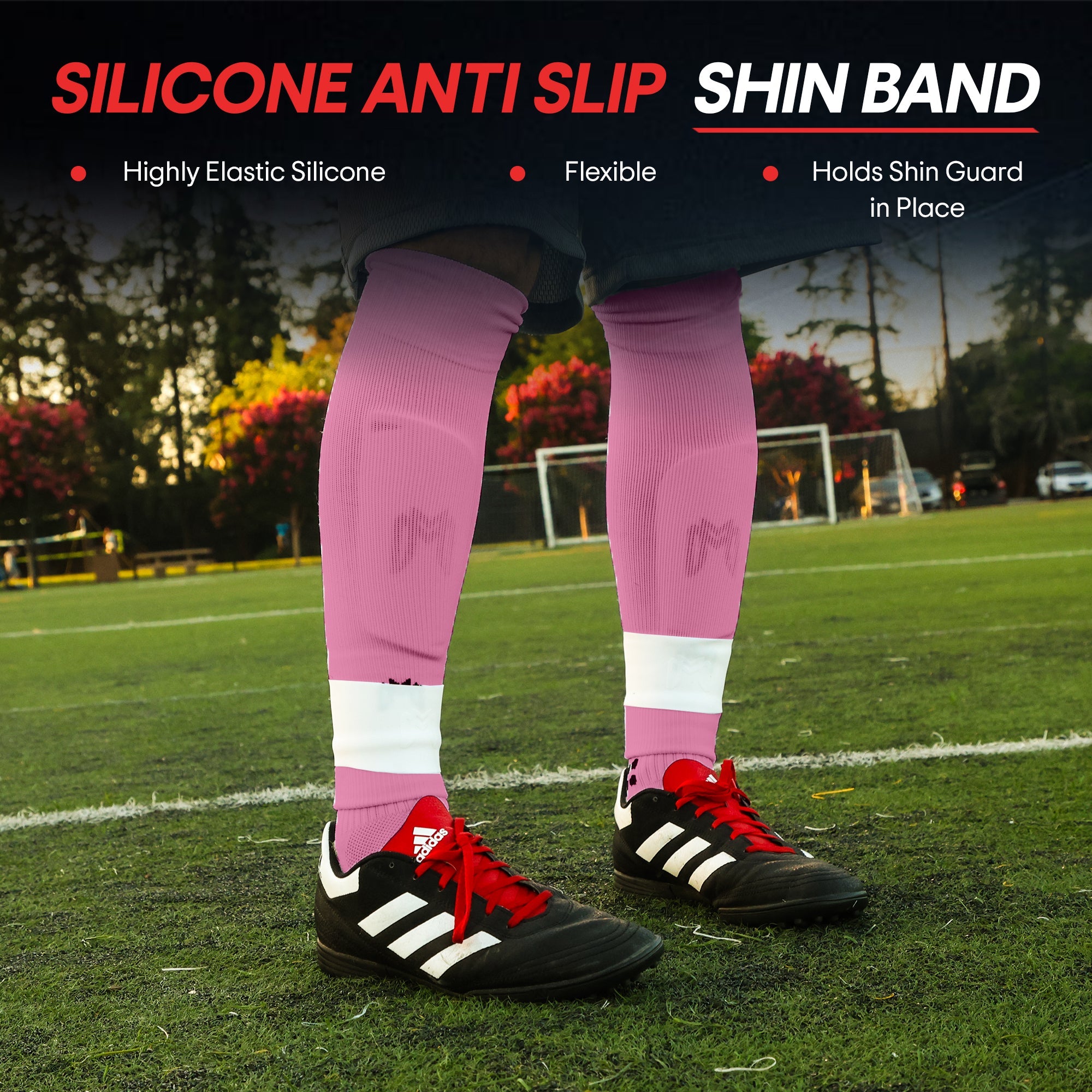 Silicone Shin Guard Holder Bands