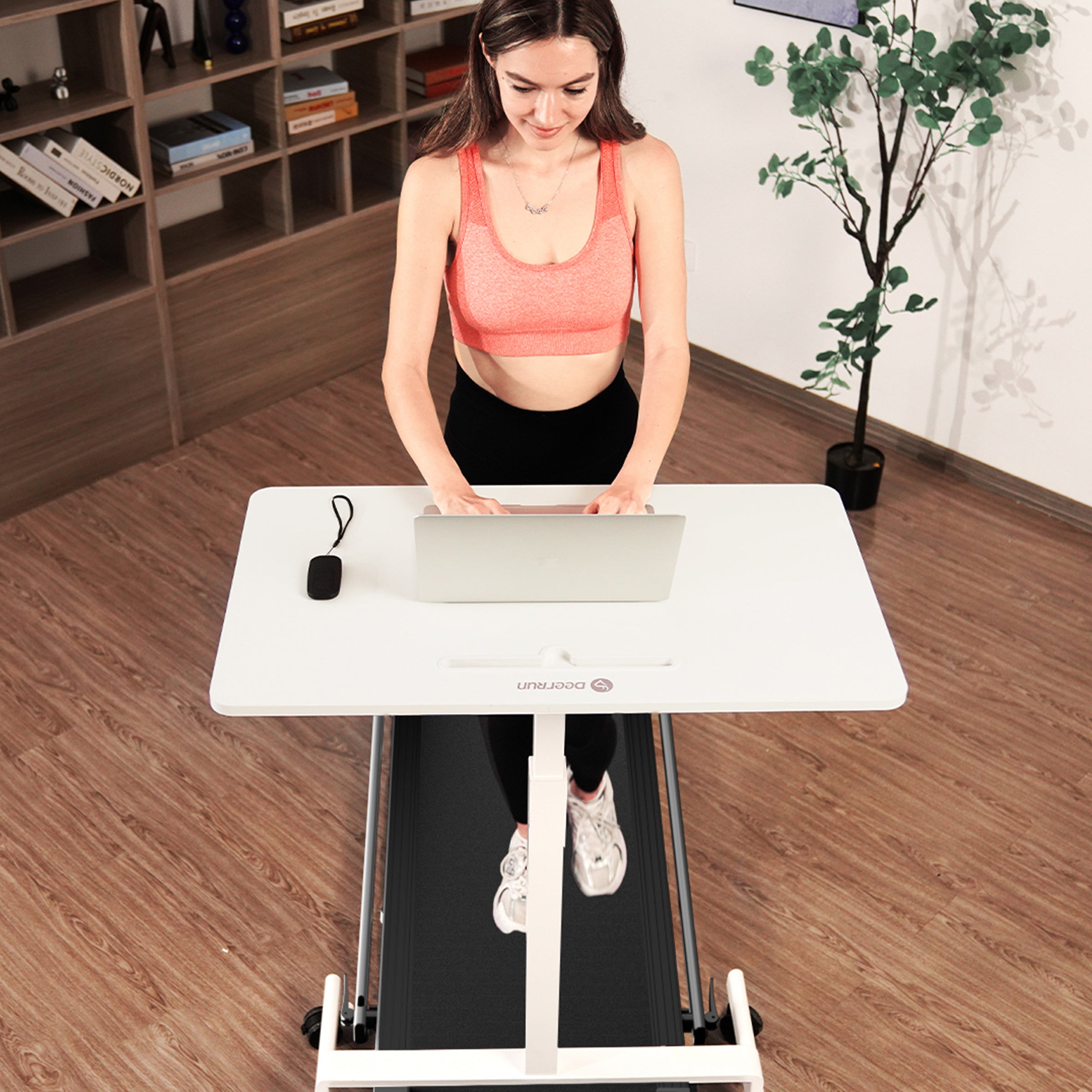 DeerRun® A5 Pro Smart 2-in-1 Folding Treadmill