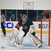 Autographed Carter Hart Philadelphia Flyers 16x20 Hockey Photo Fanatics COA