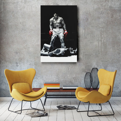 Muhammad Ali Boxing Canvas Wall Art