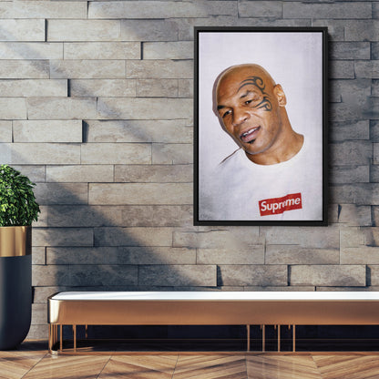 Mike Tyson Canvas Boxing Champion Wall Art