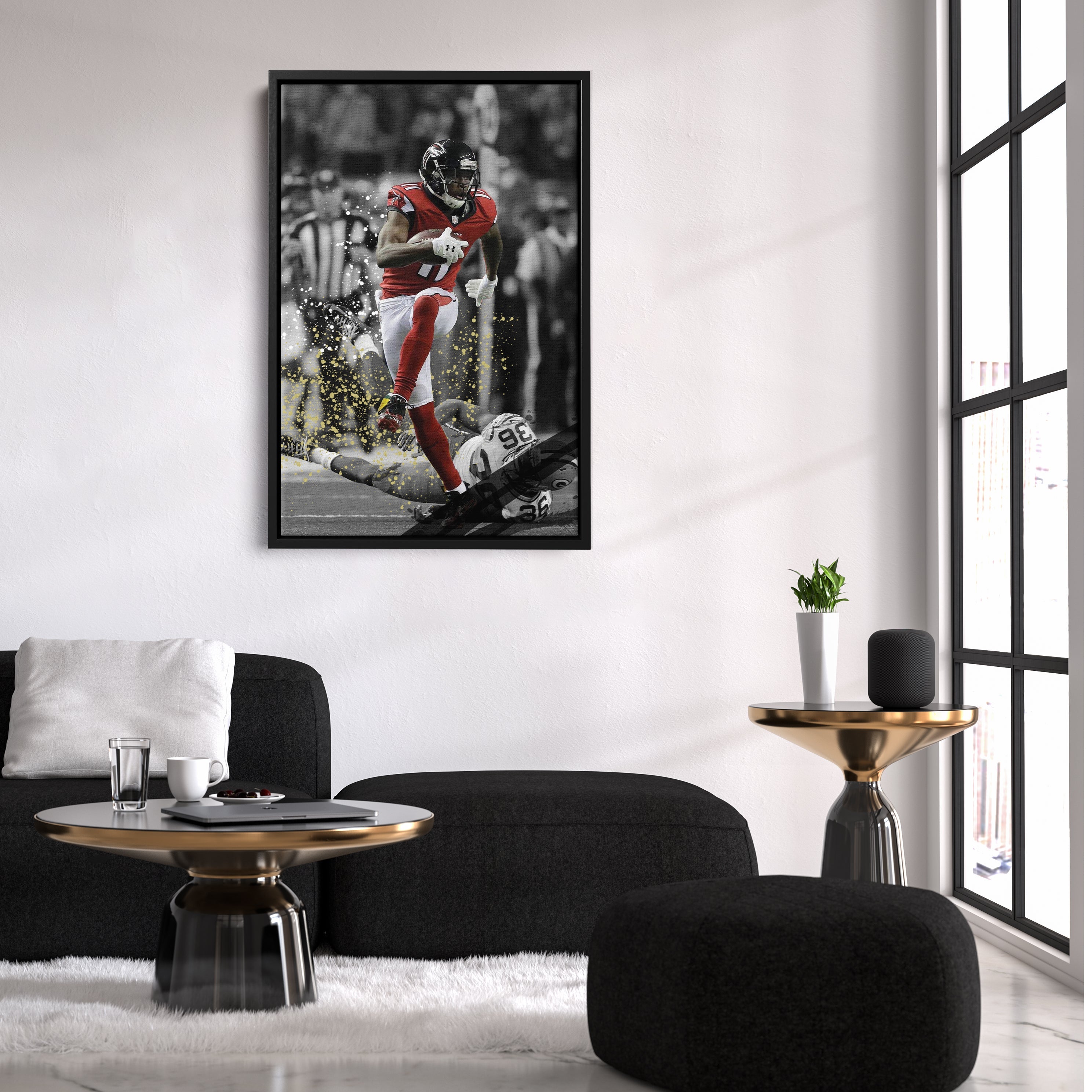 2016 NFC Championship Atlanta Falcons Canvas Wall Art