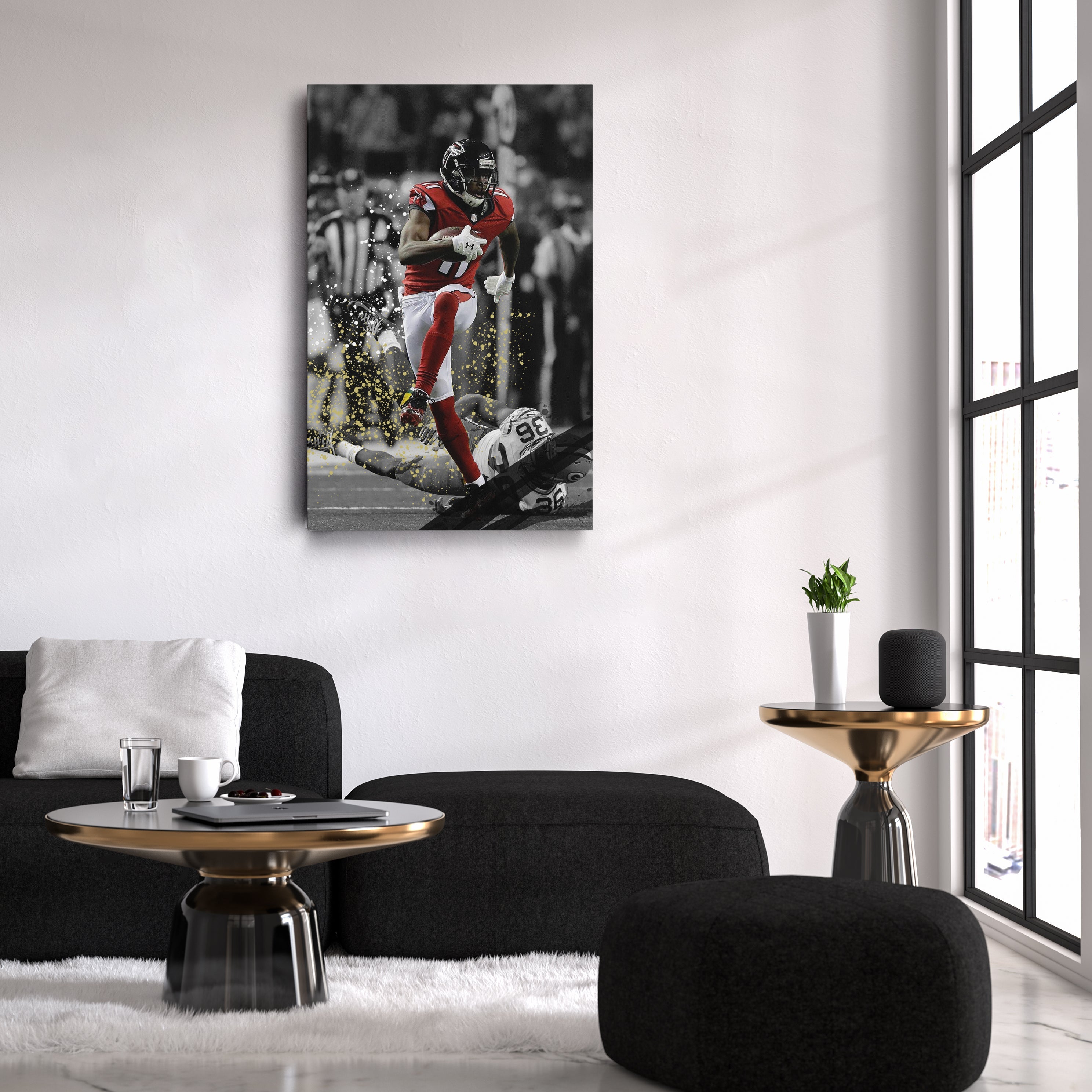 2016 NFC Championship Atlanta Falcons Canvas Wall Art