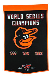 Baltimore Orioles MLB Dynasty Banner