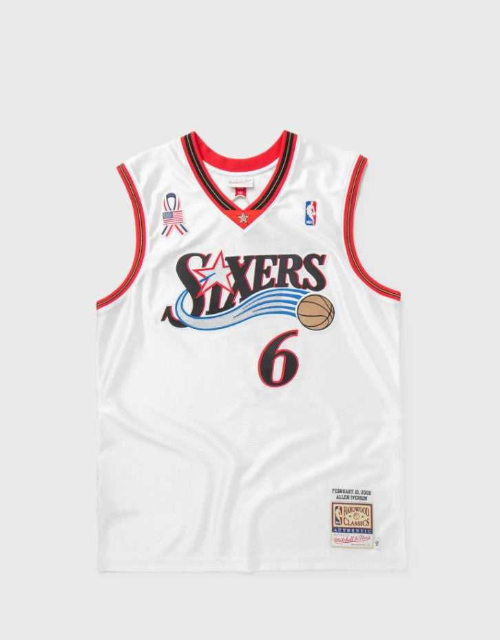 Philadelphia 76ers Allen Iverson 2002 NBA All-Star Game Jersey