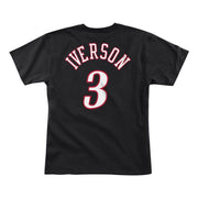 Philadelphia 76ers Allen Iverson 1997 Name & Number T-Shirt