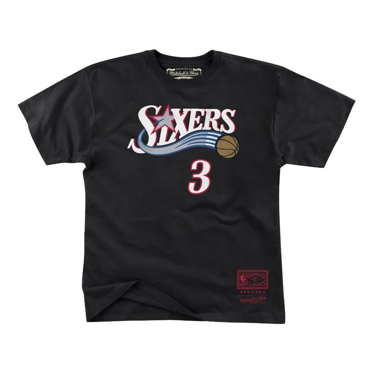 Philadelphia 76ers Allen Iverson 1997 Name & Number T-Shirt