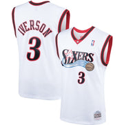 Philadelphia 76ers Allen Iverson Hardwood Classics Jersey