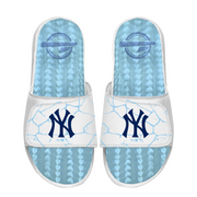 New York Yankees White Ice Gel Slides
