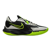 Nike Precision 6 Sneaker Mens Black Volt Herringbone Basketball Shoes