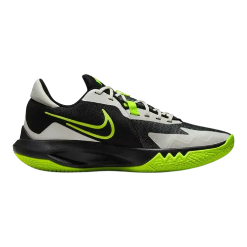 Nike Precision 6 Sneaker Mens Black Volt Herringbone Basketball Shoes
