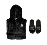 Los Angeles Dodgers Dad Robe & Slide Bundle